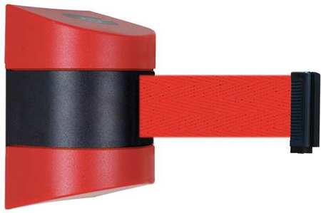 TENSABARRIER Belt Barrier, Red, Belt Color Red 897-15-S-21-NO-R5X-C