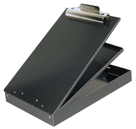 Saunders 8-1/2" x 11" Portable Storage Clipboard 1-1/2", Black 21117