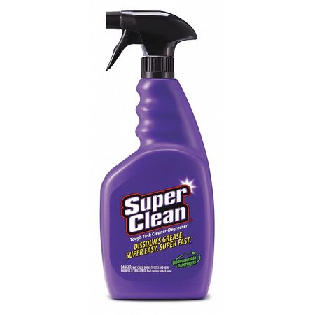 Superclean SUPERCLEAN Cleaner/Degreaser, 32 oz Spray Bottle, Ready To Use, Water Based 101780