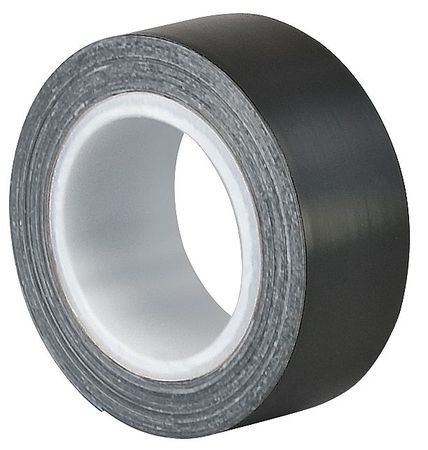 TAPECASE Squeak Reduction Tape, Black, 2In x 5Yd 15C678