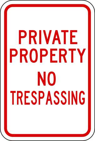 ZING Traffic Sign, 18 in Height, 12 in Width, Aluminum, Rectangle, English 2376