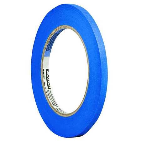 3M Painters Masking Tape, Blue, 1/4In x 60 Yd 2090