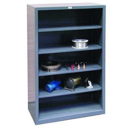 STRONG HOLD Metal Shelving Unit, 14"D x 36"W x 72"H, 4 Shelves, Steel 36-CSU-144