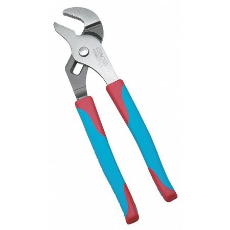 CHANNELLOCK 9 1/2 in Code Blue Straight Jaw Tongue and Groove Plier, Serrated 420CB