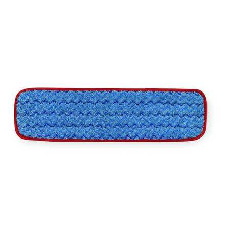 Rubbermaid Commercial 18" Quick Change Mop Pad, Red, No Handle FGQ41000RD00