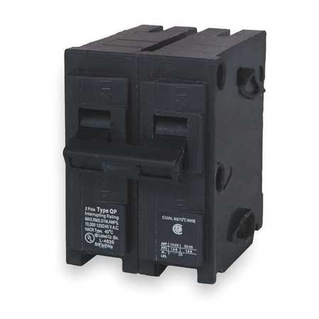 Siemens Miniature Circuit Breaker, Q Series 20A, 2 Pole, 120/240V AC Q220HID