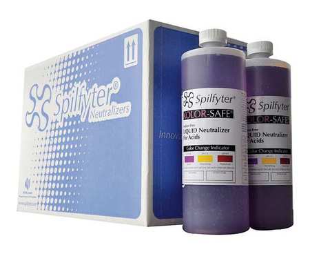 SPILFYTER Acid Neutralizer, 31 lb, Purple, PK12 410001