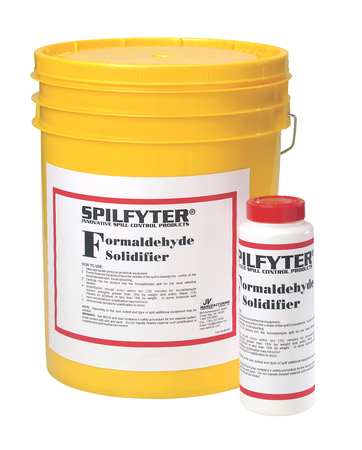 SPILFYTER Formaldehyde Solidifier, 23 lb, White, PK10 480001