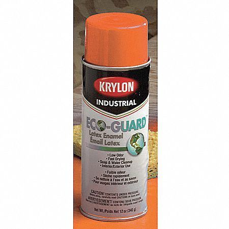 Krylon Industrial Spray Paint, OSHA Red, High Gloss, 12 oz. K07902000