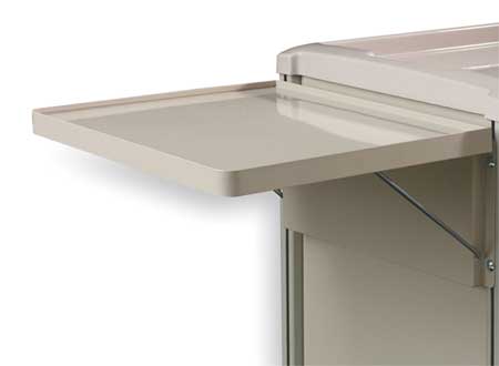 METRO Side Shelf, 14-7/8 L x 17-3/4 In W, Taupe MBX230