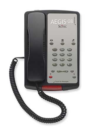 Cetis Hospitality Feature Phone, Black Aegis-3-08 (BK)