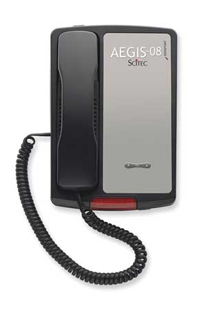 Cetis Hospitality Lobby Phone, Black Aegis-LB-08 (BK)