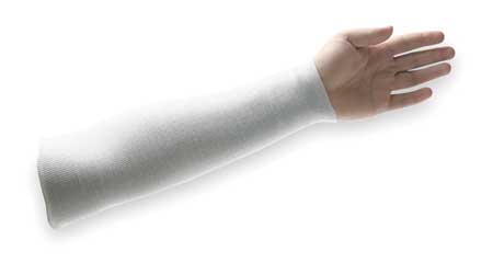 HONEYWELL Cut-Resistant Sleeve, Cut Level A4, HPPE Material, 18 in L, White CTSS-2-18