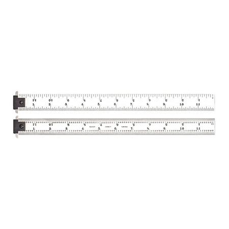 STARRETT Rule Hook 12IN CD604R-12