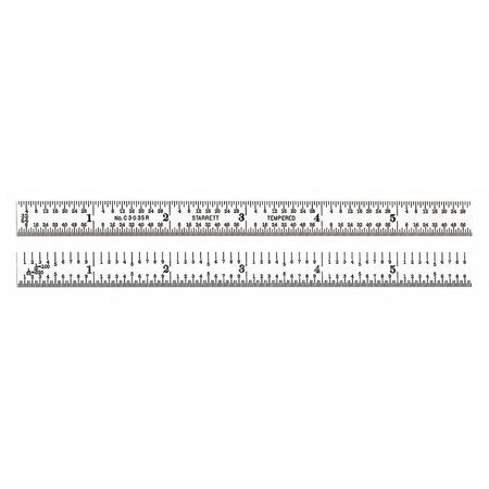 STARRETT Rule 6IN C303SR-6