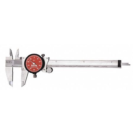 STARRETT Red Dial Caliper R120A-6