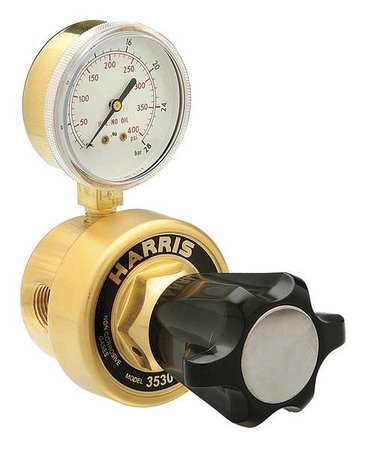 HARRIS Specialty Gas Regulator, Single Stage, 0 to 250 psi, Use With: Non-Corrosive KH1121