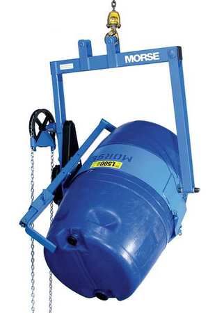 Morse Drum Liftr and Pourer, 1500 lb. Load Cap. 185A-HD
