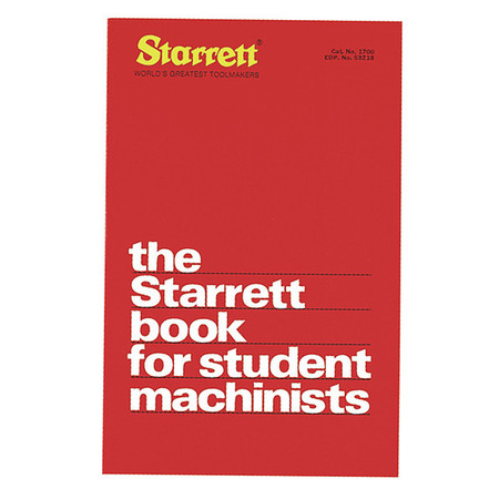 STARRETT Student Book 1700