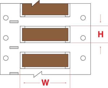 BRADY Write On Brown Wire Marker Sleeves, PermaSleeve(R) Polyolefin, PS-500-150-BR-S PS-500-150-BR-S