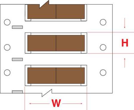 BRADY Write On Brown Wire Marker Sleeves, PermaSleeve(R) Polyolefin, PS-094-2-BR-S-2 PS-094-2-BR-S-2