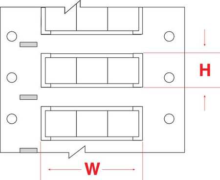 BRADY 43/64" x 15/64", Wire Marker, Wire Sleeve, Write On Legend, White PS-125-2-WT-3