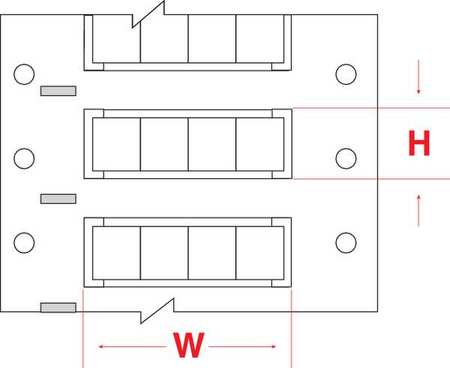 BRADY Write On White Wire Marker Sleeves, PermaSleeve(R) Polyolefin, HX-250-2-WT-4 HX-250-2-WT-4