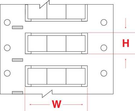 BRADY 43/64" x 11/32", Wire Marker, Wire Sleeve, Write On Legend, White, 3PS-187-2-WT-3 3PS-187-2-WT-3