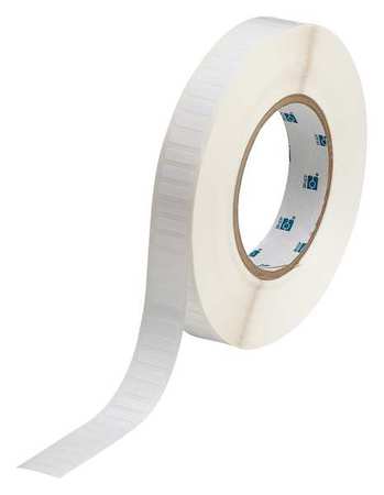BRADY White Polyester Wire Marker, THT-47-473-10 THT-47-473-10