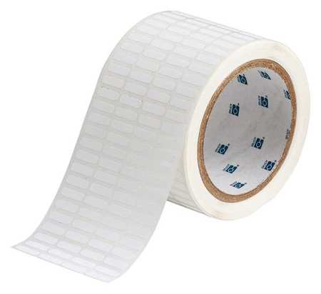 BRADY White Polyester Wire Marker, THT-14-459-10 THT-14-459-10