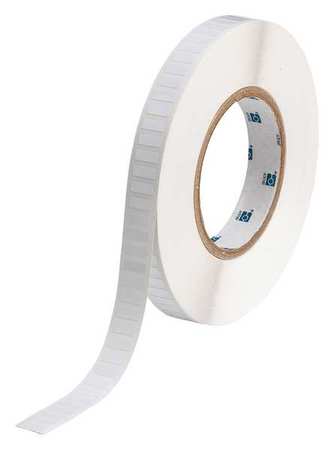 BRADY White Polyester Wire Marker, THT-97-473-10 THT-97-473-10