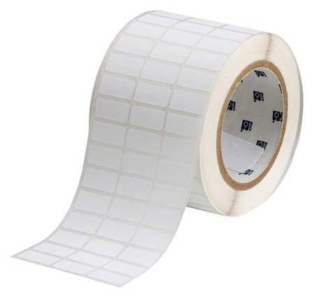 BRADY White Polyester Wire Marker, THT-5-489-10 THT-5-489-10