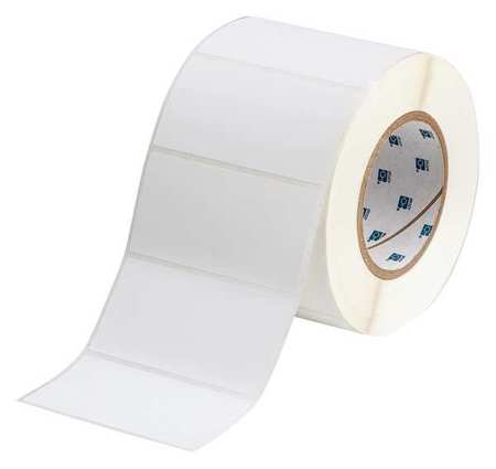 BRADY White Polyester Wire Marker, THT-55-489-1 THT-55-489-1