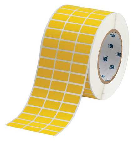 BRADY Yellow Tedlar(R) Wire Marker, THT-5-437-10-YL THT-5-437-10-YL