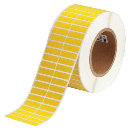 BRADY Yellow Tedlar(R) Wire Marker, THT-29-437-10-YL THT-29-437-10-YL
