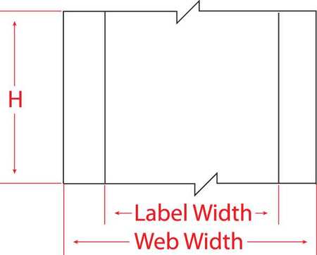 BRADY Silver Polyester Wire Marker, THT-107-486 THT-107-486