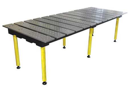 Buildpro Welding Table, 78W, 38D, Cap 4400 TMB57838