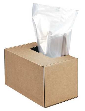 FELLOWES Paper Shredder Bag, 50 x 42-1/2 x 22 In FEL3604101