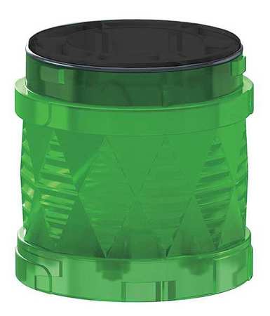 SCHNEIDER ELECTRIC Tower Light, LED, Green, Polycarbonate, IP65 XVUC23