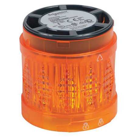 SCHNEIDER ELECTRIC Tower Light, LED, Ornge, Polycarbonate, IP65 XVUC25