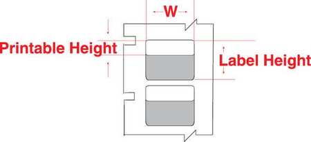 BRADY White Vinyl Wire Marker Tape, WRAP-12-427 WRAP-12-427