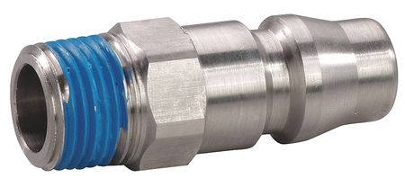 SPEEDAIRE Coupler Plug, (M)NPT, 1/4,304 SS 30E582