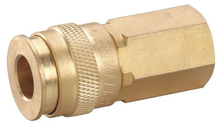 SPEEDAIRE Coupler Body, (F)NPT, 1/4, Brass 30E730