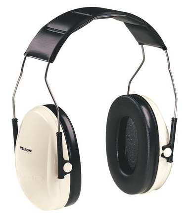 3M Peltor Over-the-Head Ear Muffs, 21 dB, Peltor Optime 95, Beige/Black H6A/V