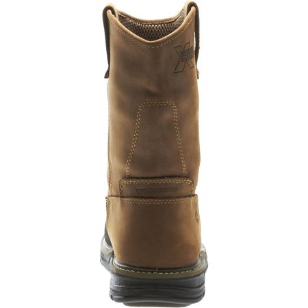 Wolverine Size 7-1/2 Men's Pull On Composite Wellington Boots, Brown W02285