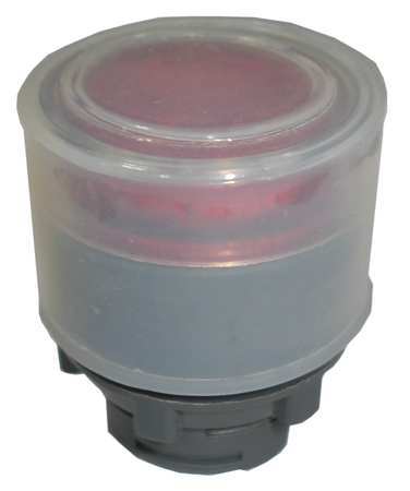 DAYTON Illuminated Push Button Operator, 22 mm, Red 30G140