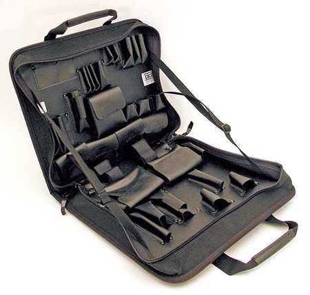 PLATT Bag/Tote, Tool Bag, Black, Nylon, 26 Pockets 685ZT