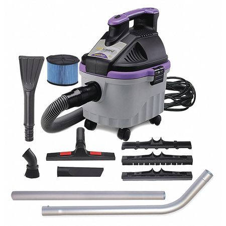 PROTEAM ProGuard Proguard 4 Portable Wet/Dry Vacuum, Fine Dust Filter 142 cfm 107128