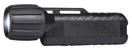 PACIFIC HELMETS Black No Led Industrial Handheld Flashlight, 110 lm 10022