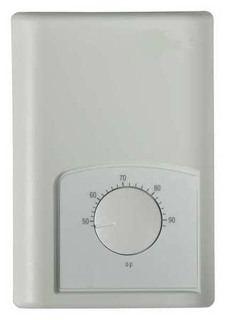 DAYTON Thermostat, 50/60 Hz, Wall 30KA31